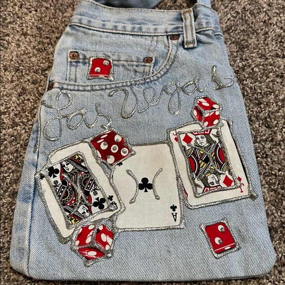 Levi’s 550 Handmade Las Vegas Denim Crossbody - Picture 2 of 5